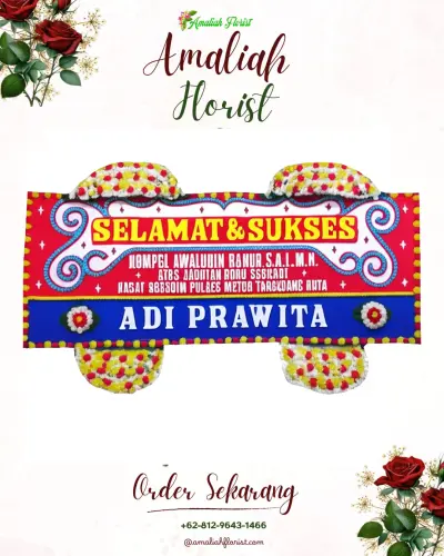 Karangan Bunga Ucapan Selamat cikampek