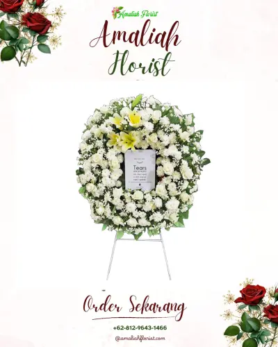 Krans Bunga Duka Cita cikampek